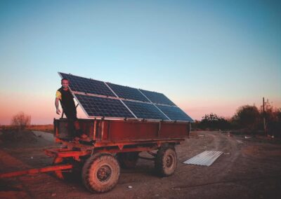 Mobile storage system for farm