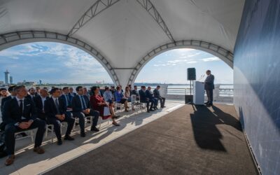 Inauguration of Azerbaijan’s First Floating Solar.