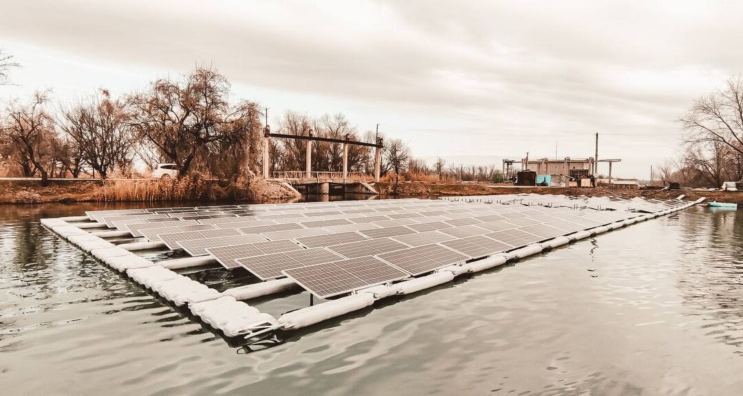 Comission floating solar in Kirgistan