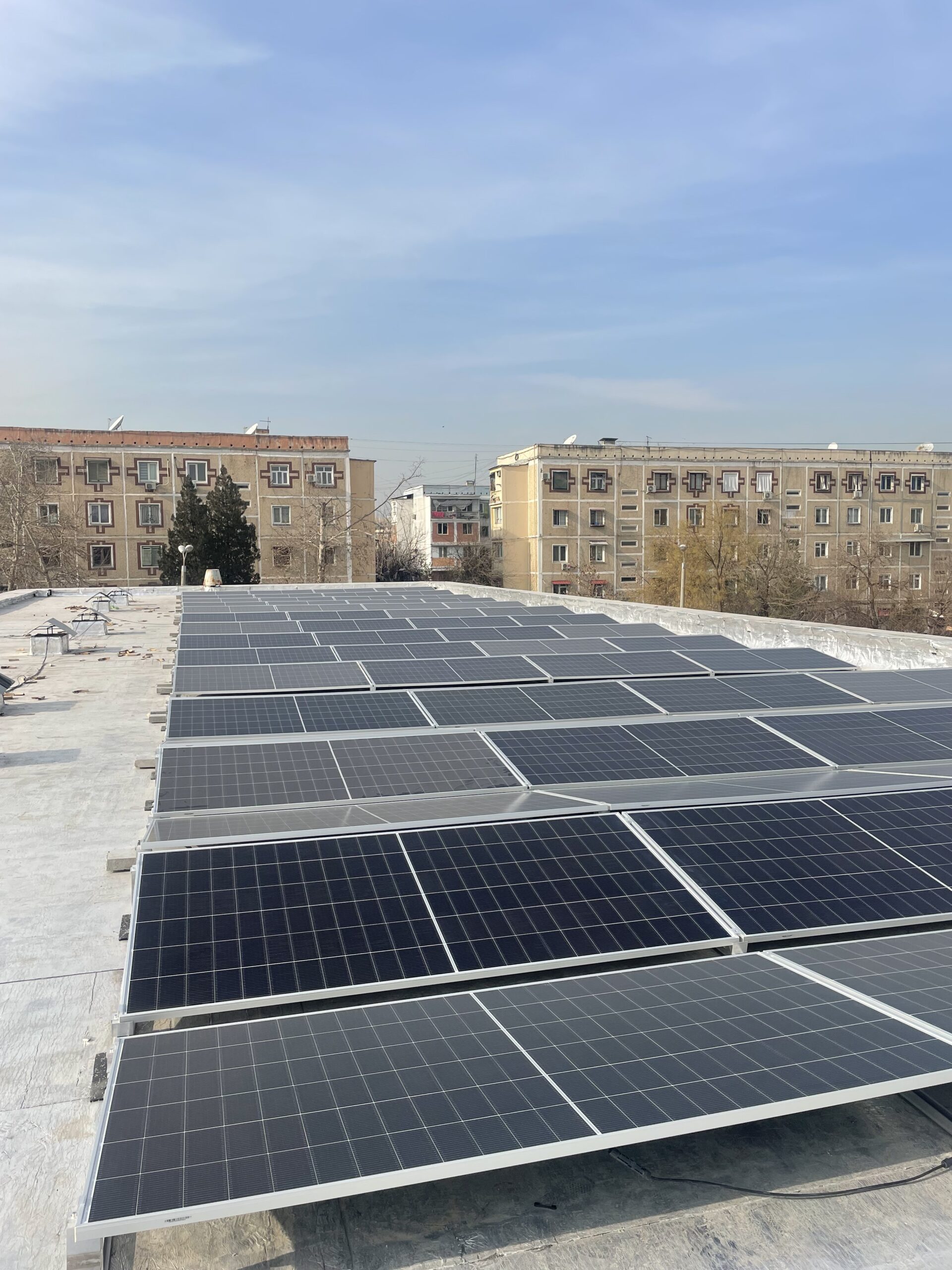 66kw/p storage system with 61,4kwh battery, Uzbekistan