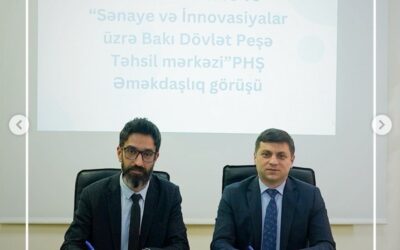 A Cooperation Memorandum Signed Between the Baku State Vocational Training Center for Industry and Innovations and “Provitaz” LLC